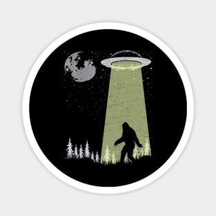 Bigfoot Ufo Abduction Magnet